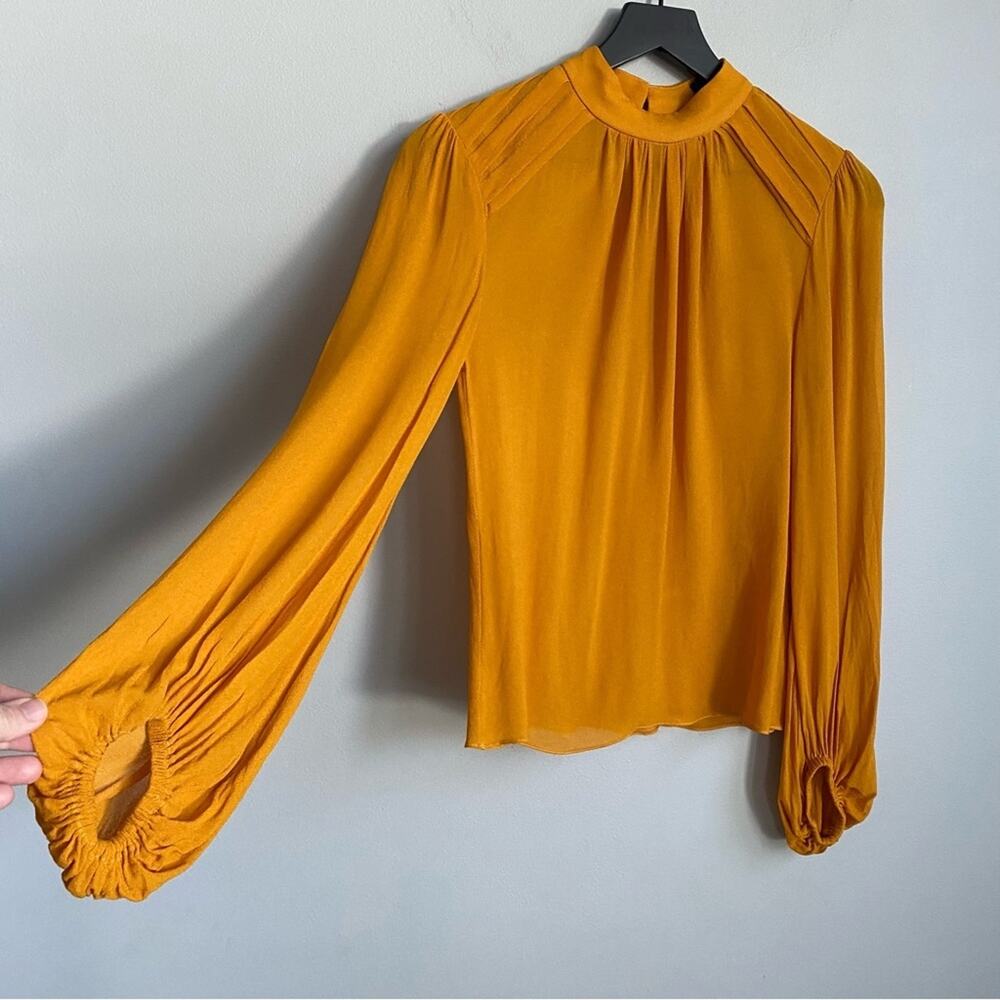 Iorane Carousel Collection Blouse in Saffron XS - Picture 4 of 12